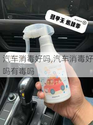 汽車消毒好嗎,汽車消毒好嗎有毒嗎