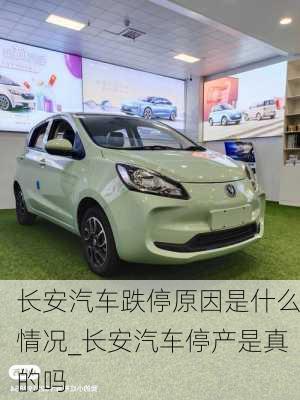 長(zhǎng)安汽車跌停原因是什么情況_長(zhǎng)安汽車停產(chǎn)是真的嗎