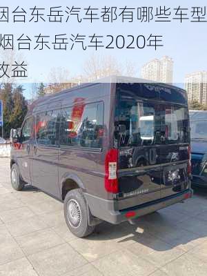 煙臺(tái)東岳汽車都有哪些車型,煙臺(tái)東岳汽車2020年效益