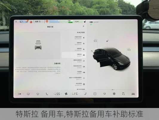 特斯拉 備用車(chē),特斯拉備用車(chē)補(bǔ)助標(biāo)準(zhǔn)