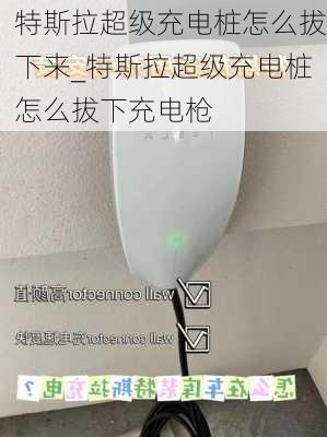 特斯拉超級充電樁怎么拔下來_特斯拉超級充電樁怎么拔下充電槍