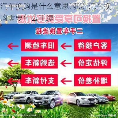 汽車換購是什么意思啊呢_汽車換購需要什么手續(xù)