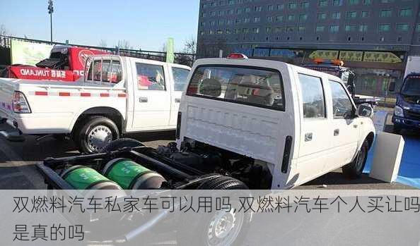 雙燃料汽車私家車可以用嗎,雙燃料汽車個(gè)人買讓嗎是真的嗎