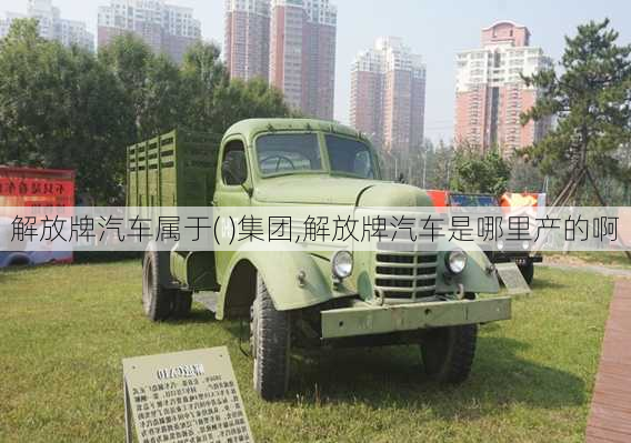 解放牌汽車屬于( )集團(tuán),解放牌汽車是哪里產(chǎn)的啊