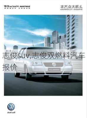 志俊suv,志俊雙燃料汽車報價