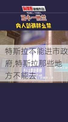 特斯拉不能進(jìn)市政府,特斯拉那些地方不能去