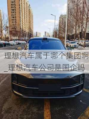 理想汽車屬于哪個集團(tuán)啊_理想汽車公司是國企嗎