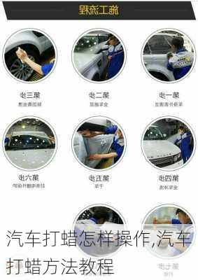 汽車打蠟怎樣操作,汽車打蠟方法教程