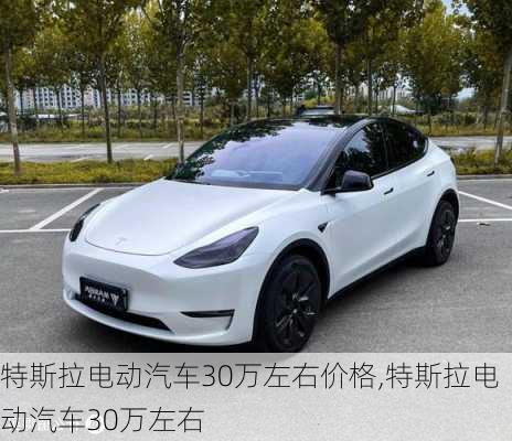 特斯拉電動汽車30萬左右價格,特斯拉電動汽車30萬左右