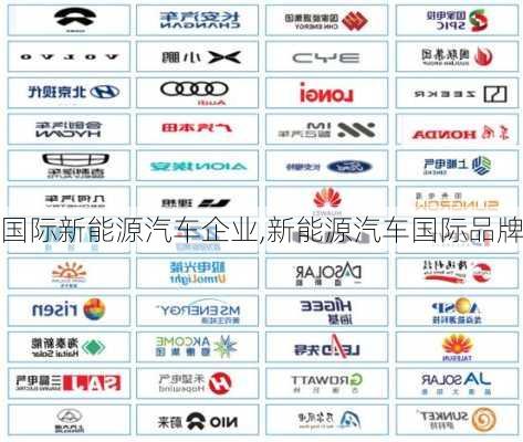 國際新能源汽車企業(yè),新能源汽車國際品牌