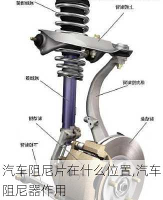 汽車阻尼片在什么位置,汽車阻尼器作用