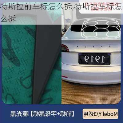 特斯拉前車標怎么拆,特斯拉車標怎么拆