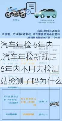 汽車年檢 6年內(nèi),汽車年檢新規(guī)定6年內(nèi)不用去檢測站檢測了嗎為什么