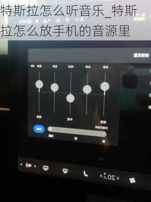 特斯拉怎么聽音樂_特斯拉怎么放手機的音源里