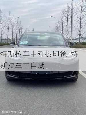 特斯拉車主刻板印象_特斯拉車主自嘲