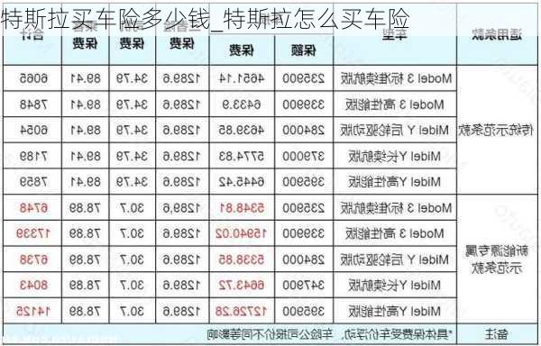 特斯拉買車險(xiǎn)多少錢_特斯拉怎么買車險(xiǎn)