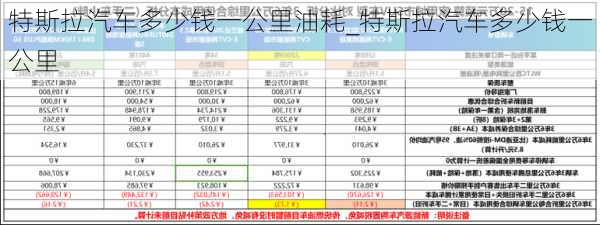 特斯拉汽車多少錢一公里油耗_特斯拉汽車多少錢一公里