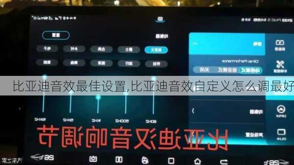 比亞迪音效最佳設(shè)置,比亞迪音效自定義怎么調(diào)最好