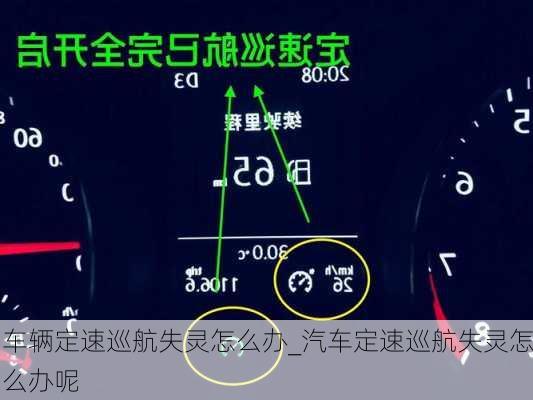 車輛定速巡航失靈怎么辦_汽車定速巡航失靈怎么辦呢