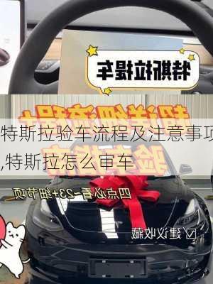 特斯拉驗車流程及注意事項,特斯拉怎么審車