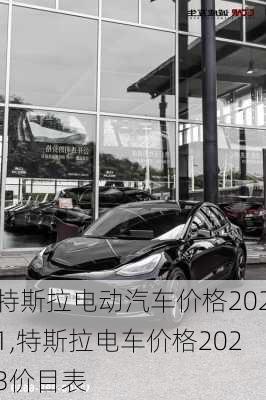 特斯拉電動(dòng)汽車價(jià)格2021,特斯拉電車價(jià)格2023價(jià)目表