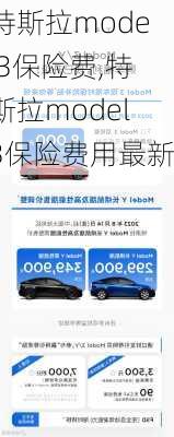 特斯拉model3保險費,特斯拉model3保險費用最新