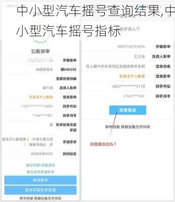 中小型汽車搖號查詢結(jié)果,中小型汽車搖號指標(biāo)