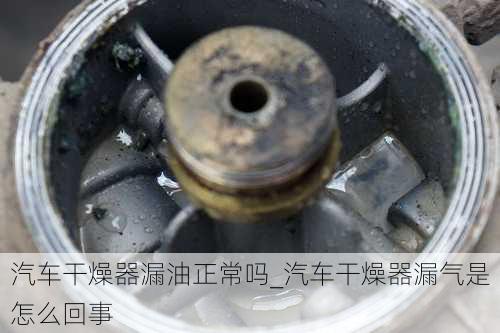 汽車干燥器漏油正常嗎_汽車干燥器漏氣是怎么回事