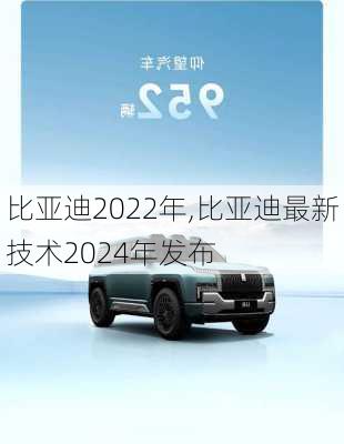 比亞迪2022年,比亞迪最新技術(shù)2024年發(fā)布