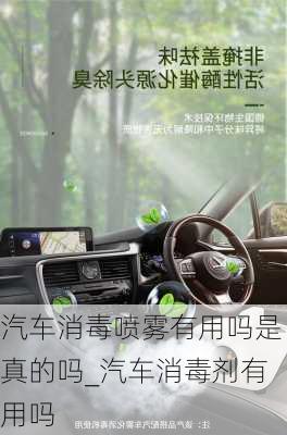 汽車消毒噴霧有用嗎是真的嗎_汽車消毒劑有用嗎