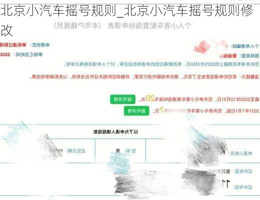 北京小汽車搖號規(guī)則_北京小汽車搖號規(guī)則修改