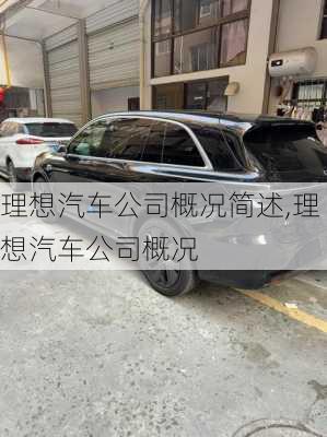 理想汽車公司概況簡述,理想汽車公司概況