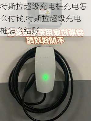 特斯拉超級充電樁充電怎么付錢,特斯拉超級充電樁怎么結賬