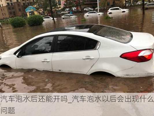 汽車泡水后還能開嗎_汽車泡水以后會(huì)出現(xiàn)什么問題