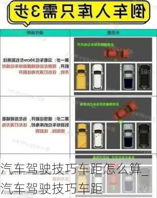 汽車駕駛技巧車距怎么算_汽車駕駛技巧車距