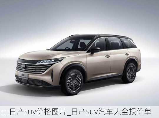 日產(chǎn)suv價格圖片_日產(chǎn)suv汽車大全報價單