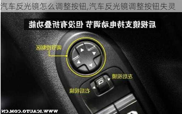 汽車(chē)反光鏡怎么調(diào)整按鈕,汽車(chē)反光鏡調(diào)整按鈕失靈