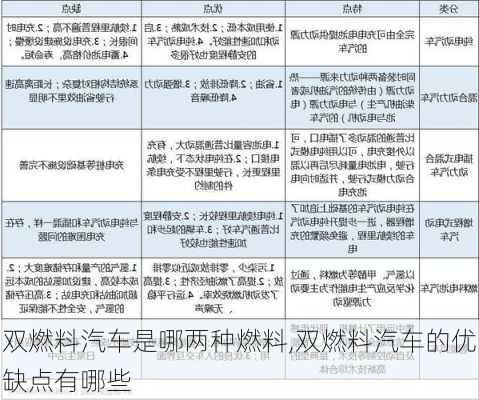 雙燃料汽車是哪兩種燃料,雙燃料汽車的優(yōu)缺點有哪些