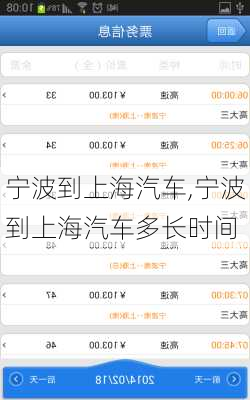 寧波到上海汽車(chē),寧波到上海汽車(chē)多長(zhǎng)時(shí)間