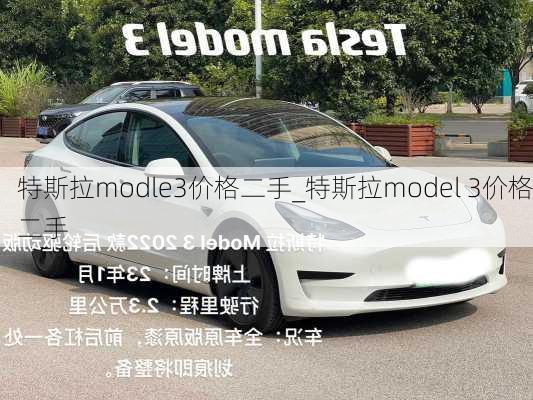 特斯拉modle3價格二手_特斯拉model 3價格二手