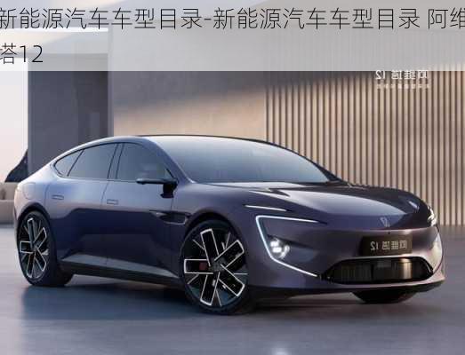 新能源汽車車型目錄-新能源汽車車型目錄 阿維塔12