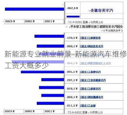 新能源專業(yè)就業(yè)前景-新能源汽車維修工資大概多少