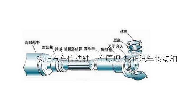 校正汽車傳動軸工作原理-校正汽車傳動軸