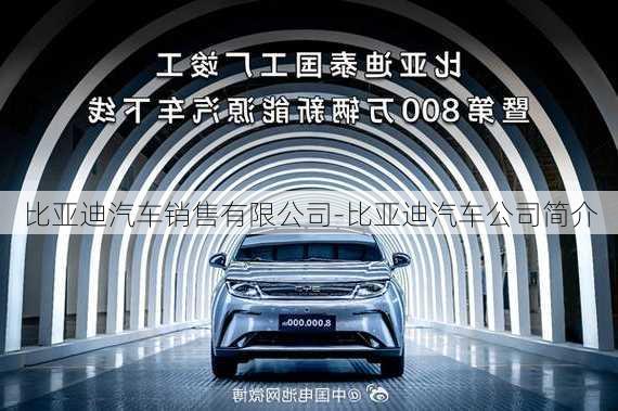 比亞迪汽車銷售有限公司-比亞迪汽車公司簡介