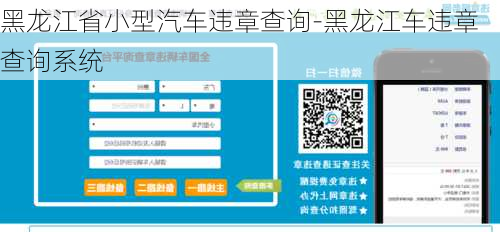 黑龍江省小型汽車(chē)違章查詢(xún)-黑龍江車(chē)違章查詢(xún)系統(tǒng)