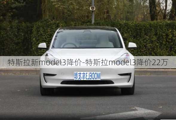 特斯拉新model3降價(jià)-特斯拉model3降價(jià)22萬(wàn)