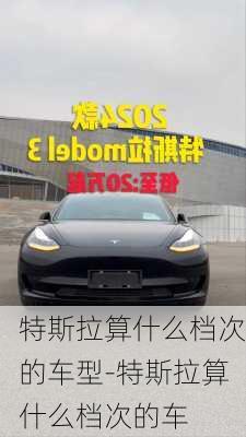 特斯拉算什么檔次的車型-特斯拉算什么檔次的車