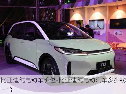 比亞迪純電動(dòng)車價(jià)位-比亞迪純電動(dòng)汽車多少錢一臺(tái)