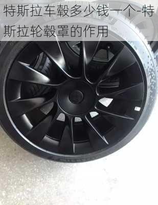 特斯拉車轂多少錢一個-特斯拉輪轂罩的作用