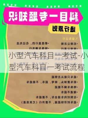 小型汽車科目一考試-小型汽車科目一考試流程